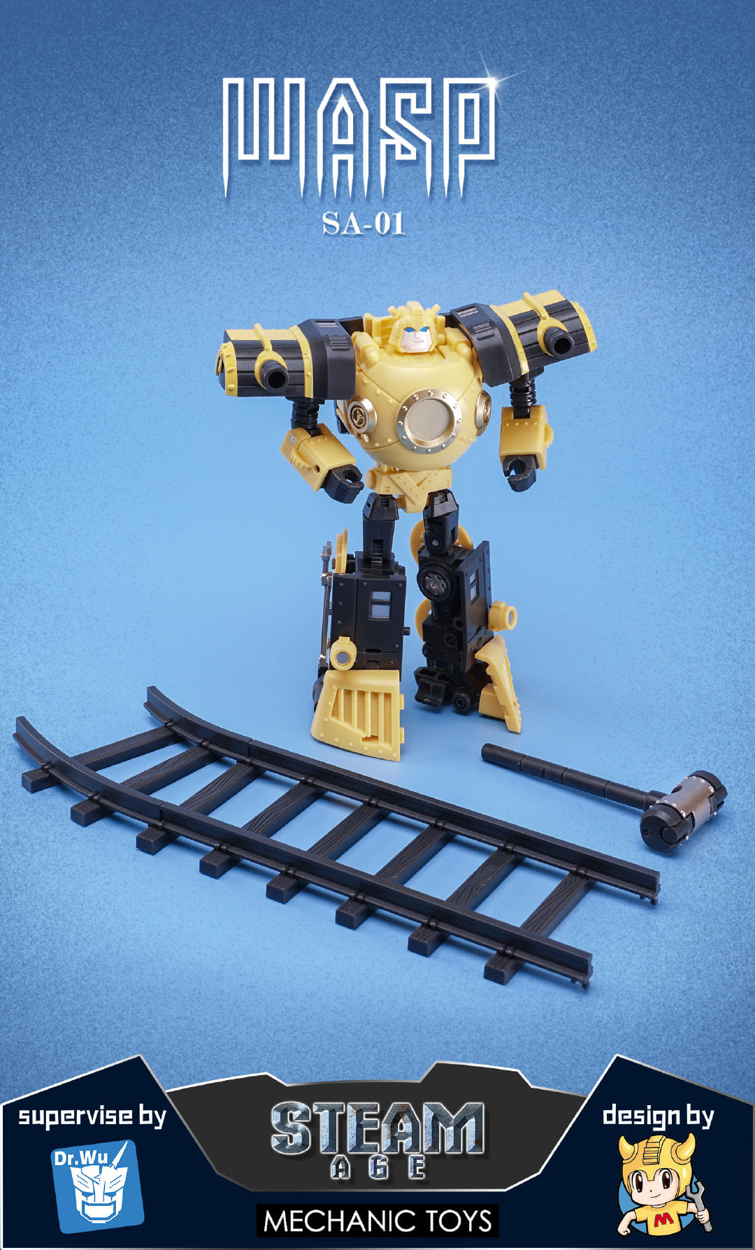 Dr WU Mechanic Studios Steam Age Series Wasp (Hearts of